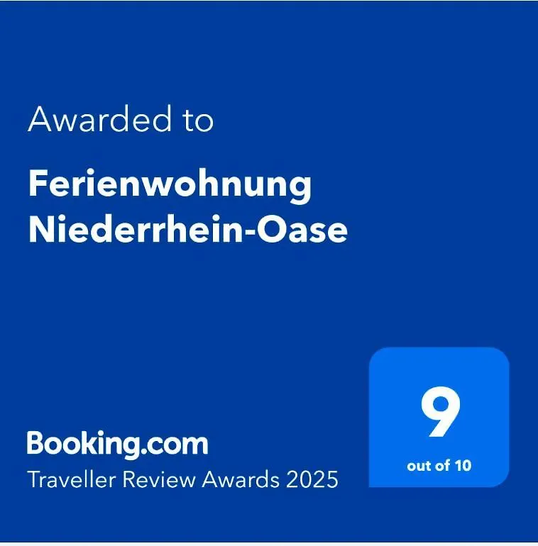 Ferienwohnung Niederrhein-Oase Kevelaer Apartment